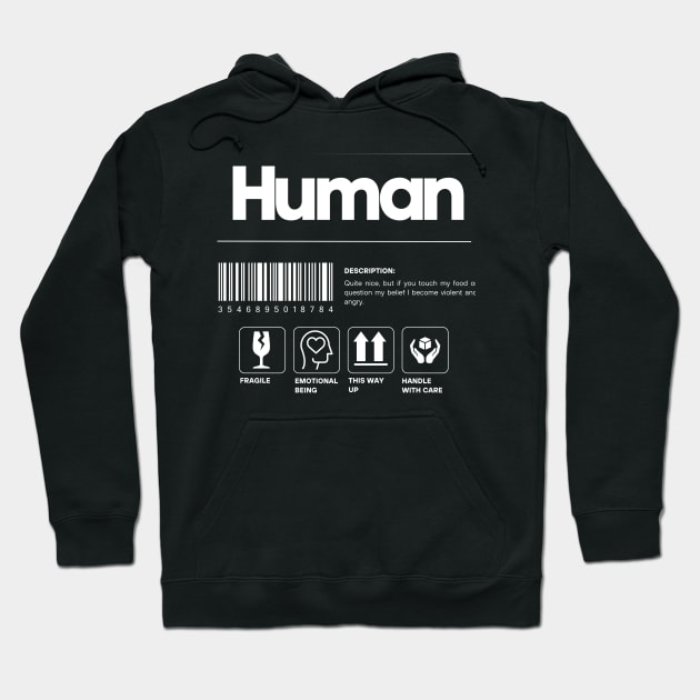 Human ingredients Hoodie by oliverze